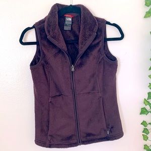 The North Face fleece vest w/ full zip